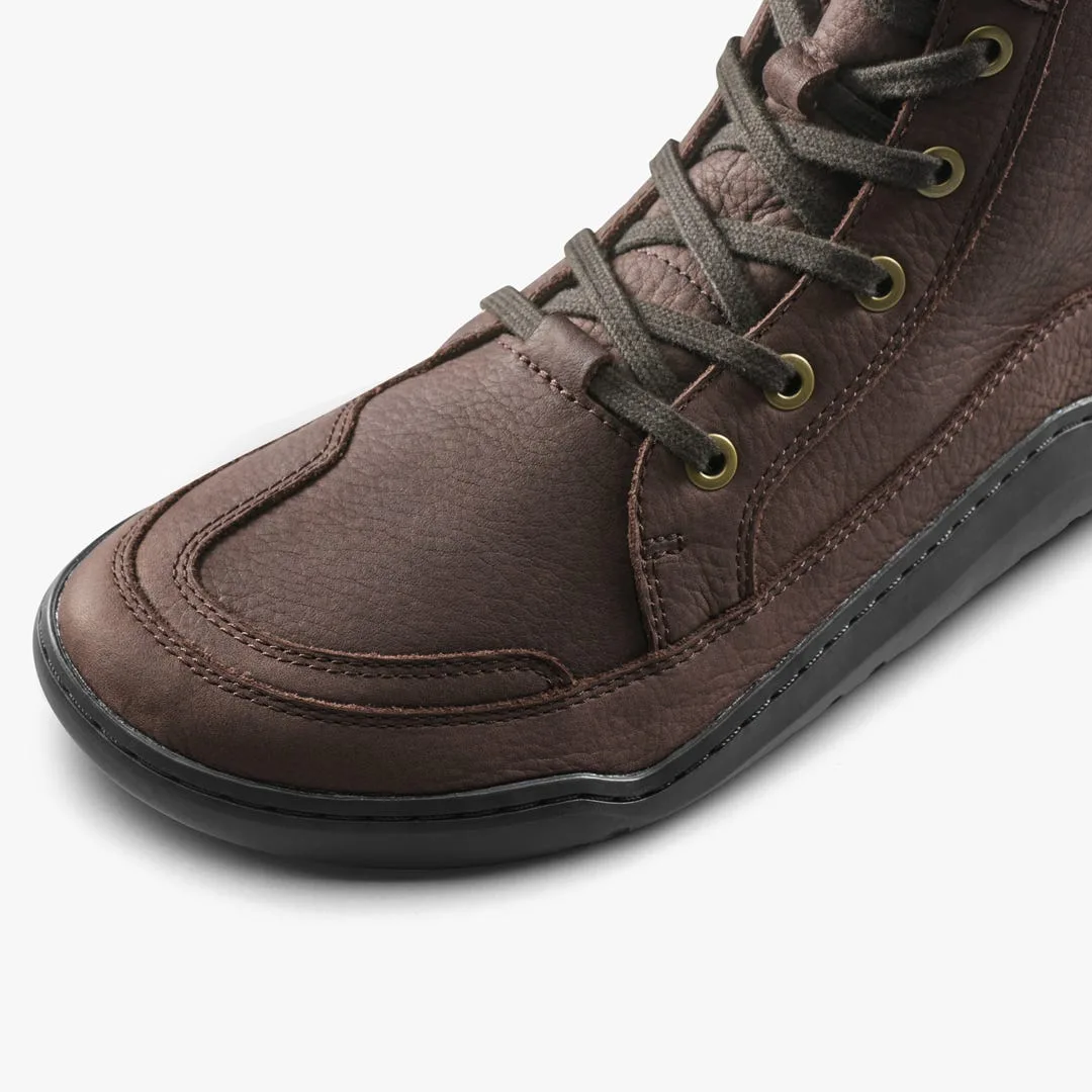 Ботинки Vivobarefoot Gobi Boot II — мужская модель, серо-коричневый, фото 6