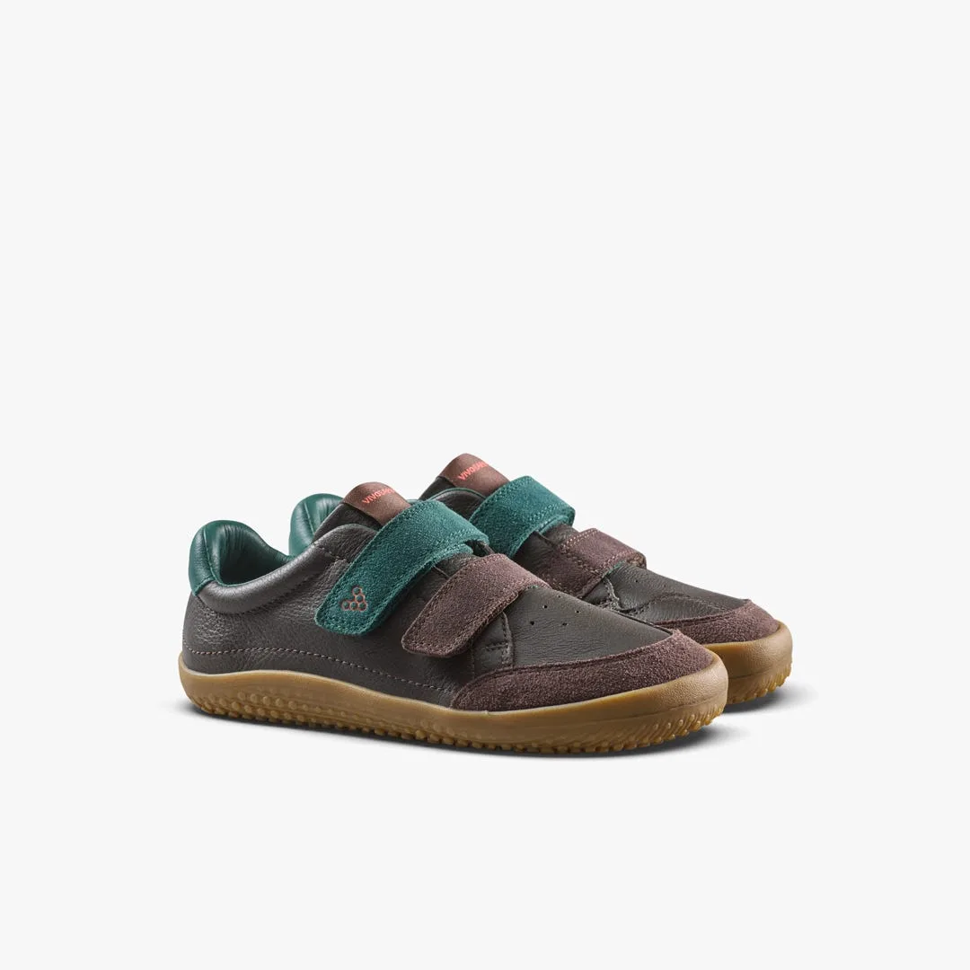 Кроссовки Vivobarefoot Gobi Sneaker — для дошкольников, коричневый, фото 4