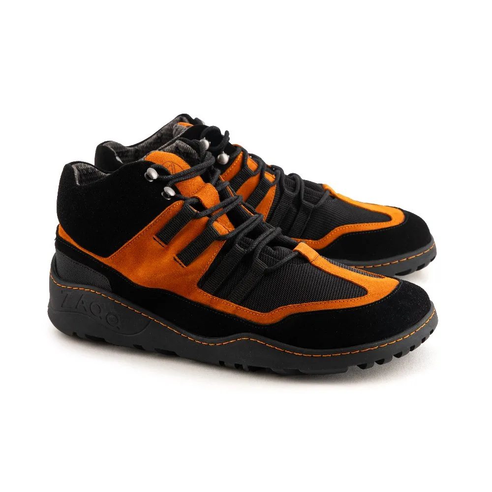 Мужские ботинки ZAQQ ESQAPE Black Orange Waterproof — фото 1 из 14