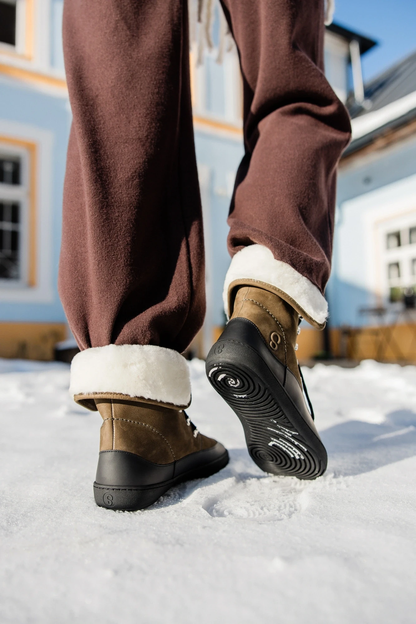 Босоногие ботинки Shapen LYNX 2.0 — тёмно-зелёный, фото 2