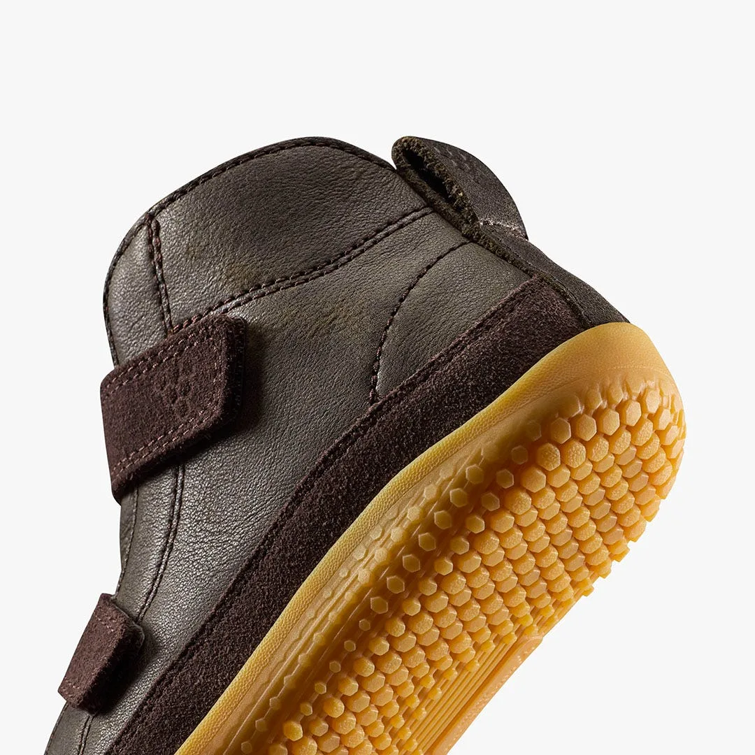 Ботинки Vivobarefoot Gobi Boot — для дошкольников, коричневый, фото 7
