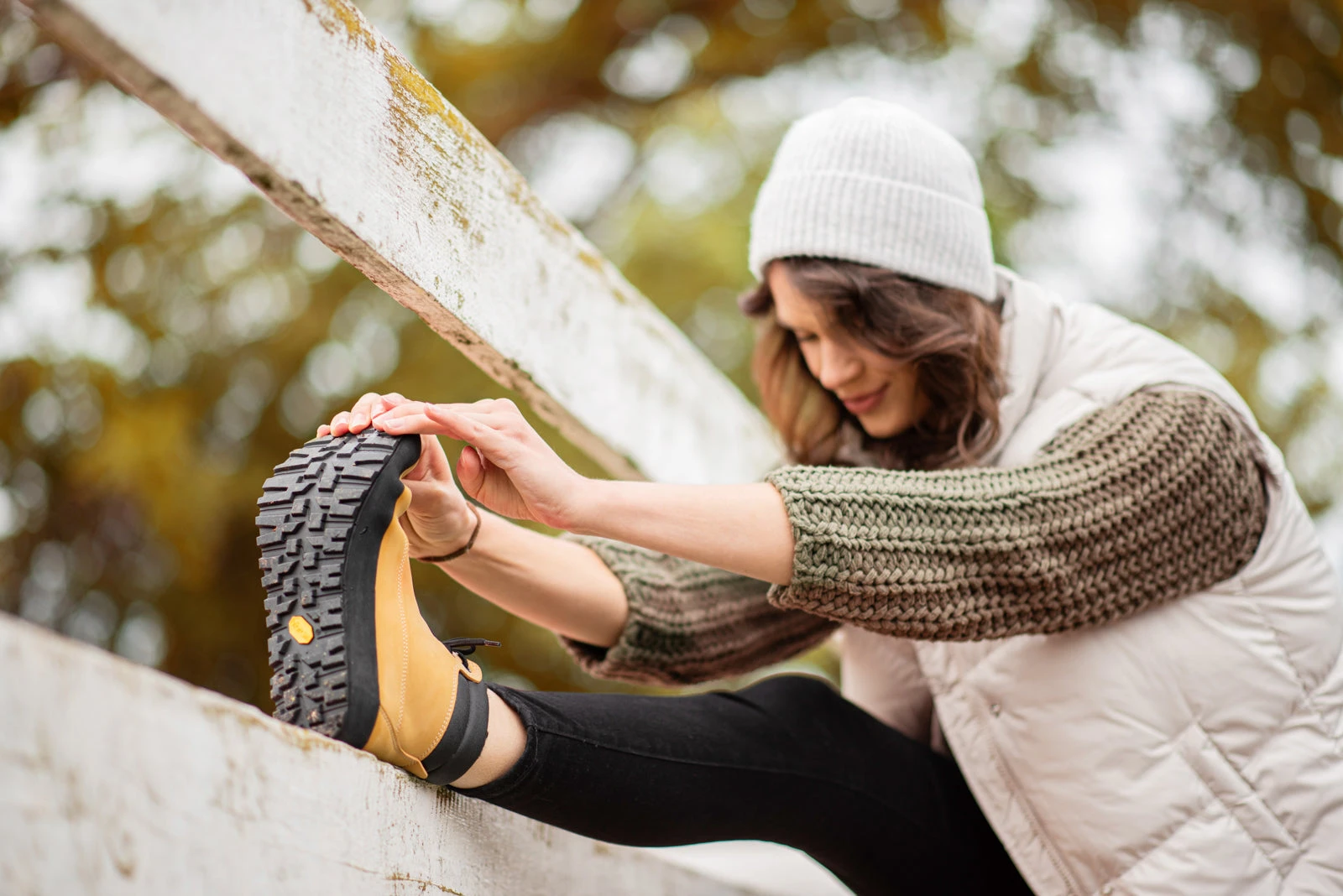 Ботинки Ahinsa Shuma Winter Barefoot — горчичный, фото 24
