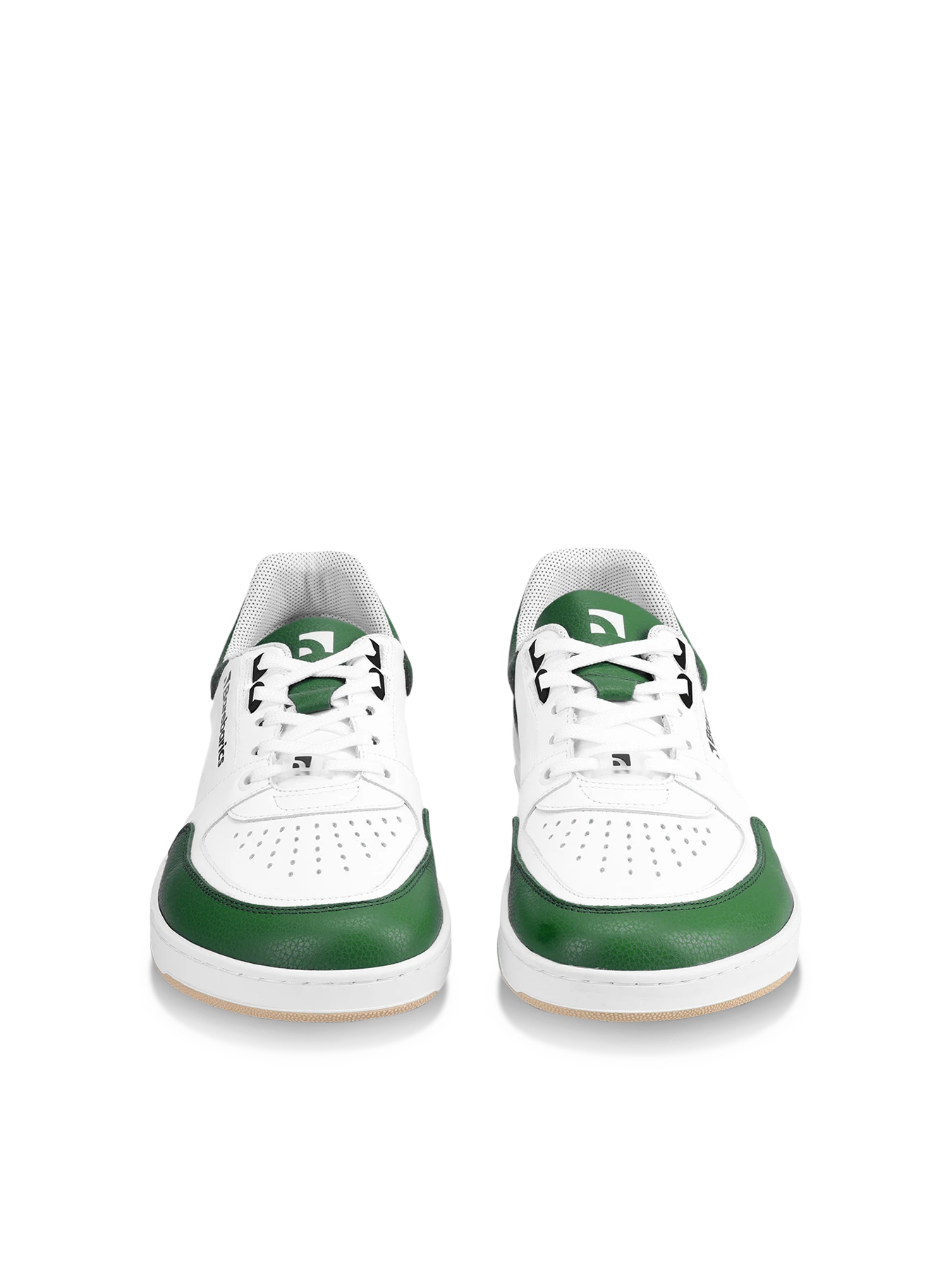 Босоногие кроссовки Barebarics Wave - белый и тёмно-зелёный, фото 8