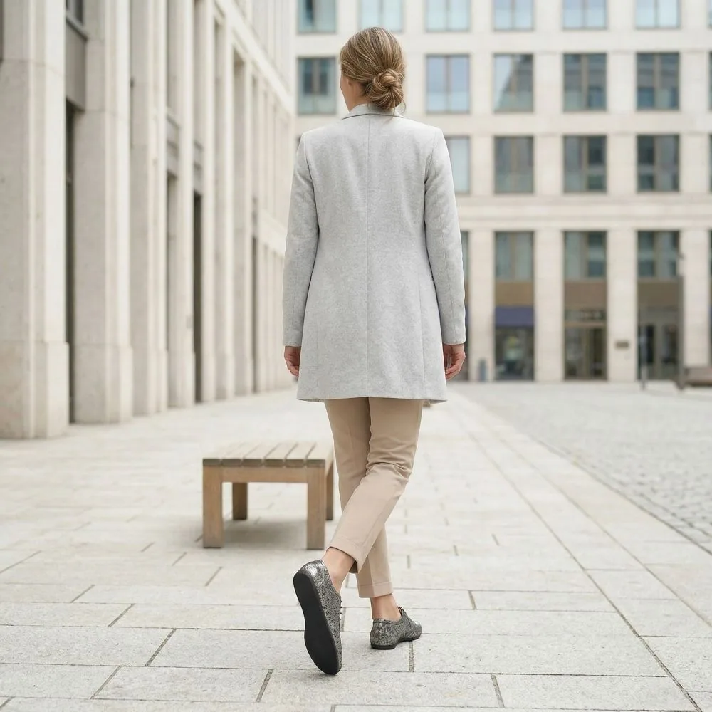 Женские туфли ZAQQ REMAQE Silver (серебристый цвет), фото 6