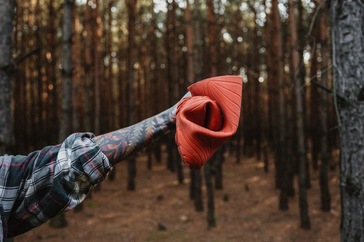 Босоногие резиновые сапоги Wildling Ranidae — оранжевый, фото 2