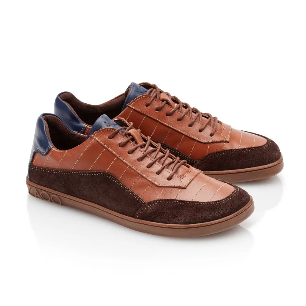 Мужские кроссовки ZAQQ QAMPION Brown (коричневый цвет) — фото 1 из 13