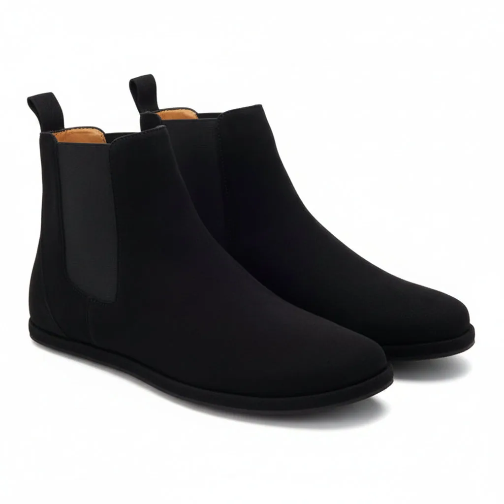 Женские ботинки ZAQQ EQUITY Velours Black (чёрный цвет) — фото 1 из 11