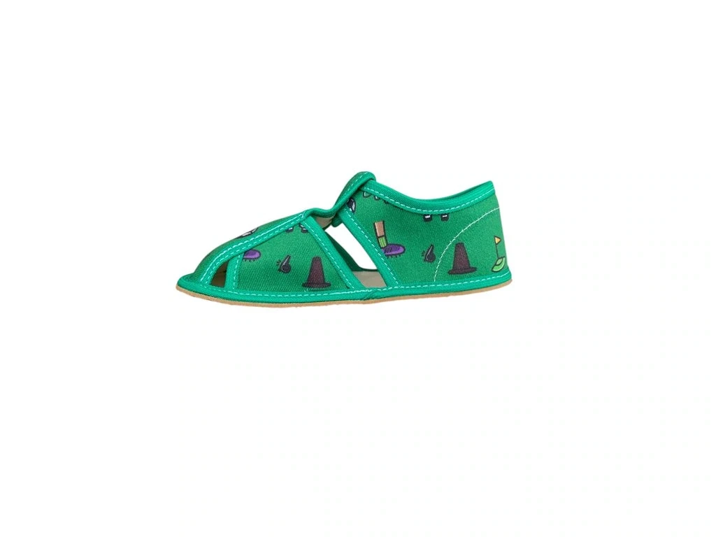 Тапочки Baby Bare Slippers — зелёный (детские), фото 8