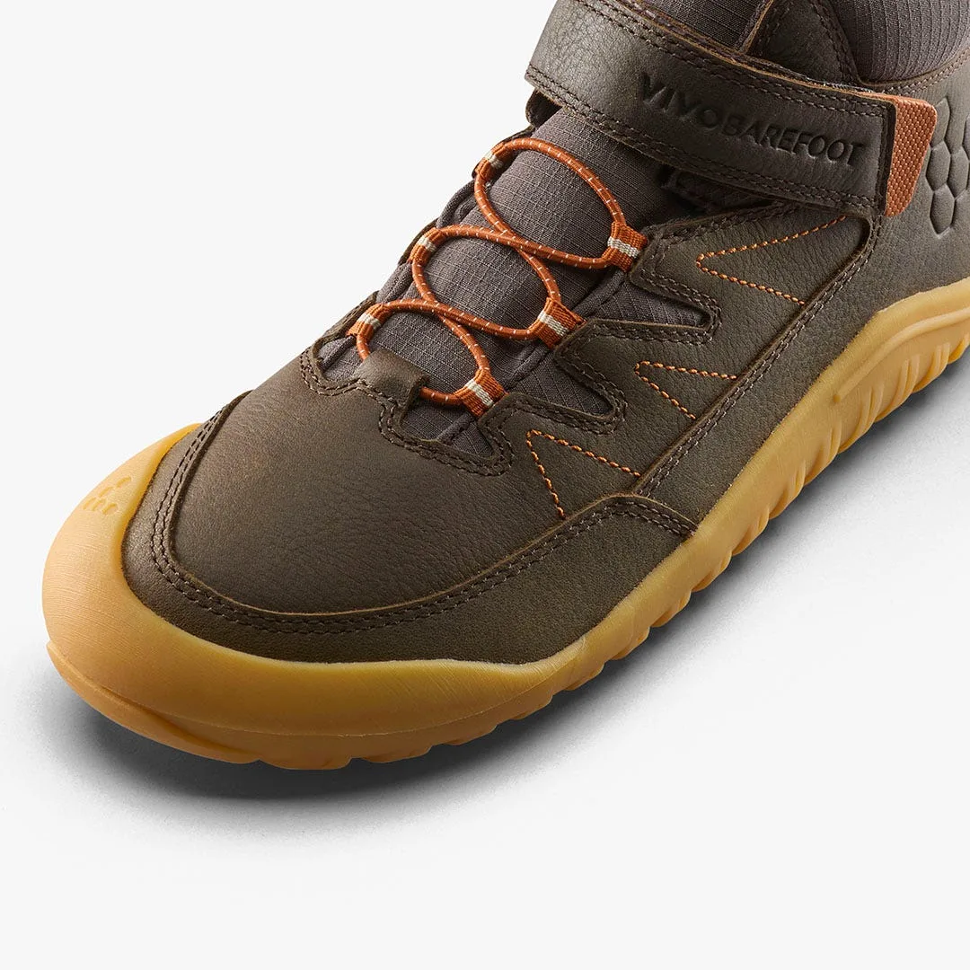 Ботинки Vivobarefoot Tracker AT — для подростков, коричневый, фото 6