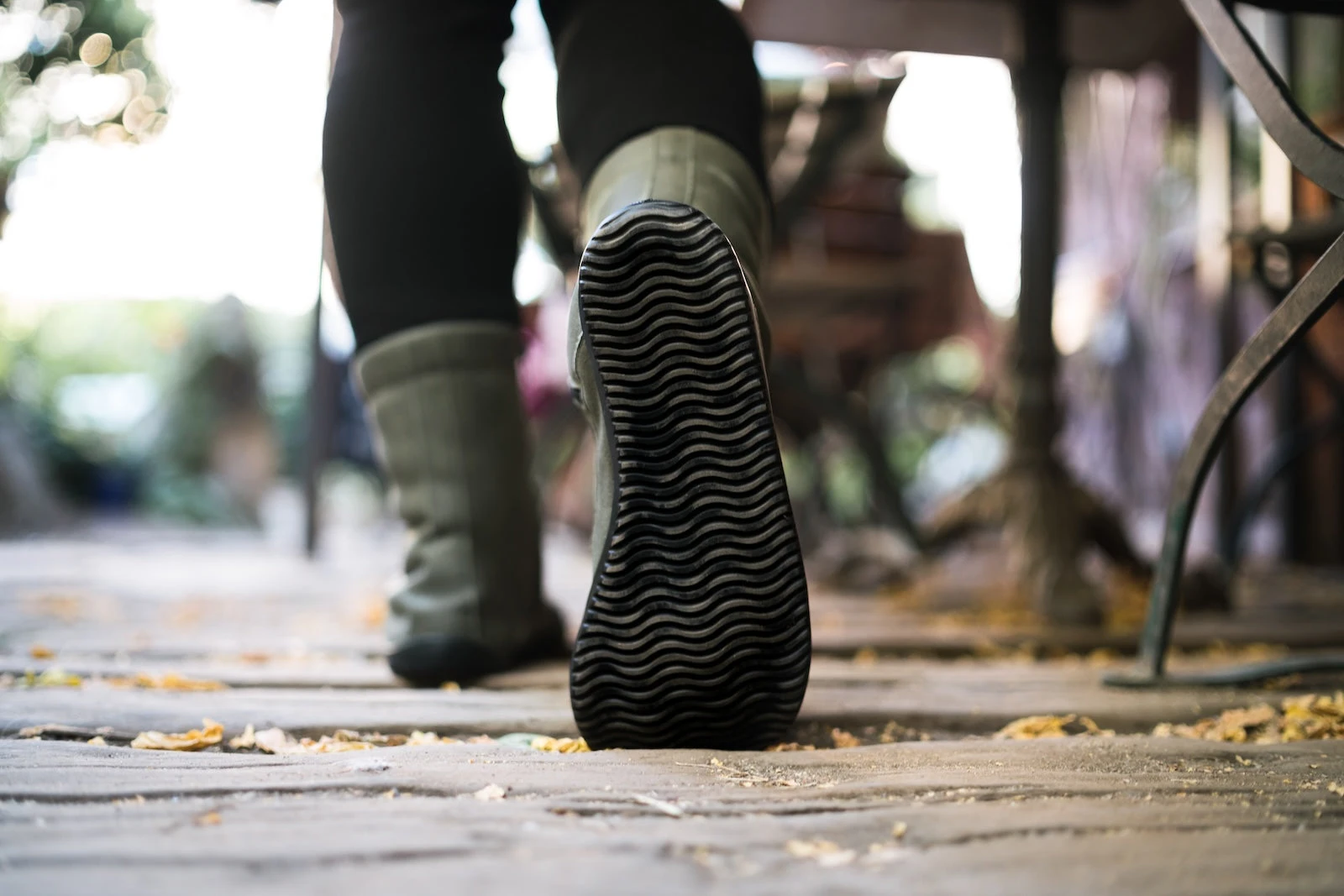 Сапоги Ahinsa Jaya Zip Barefoot — оливковый, фото 8