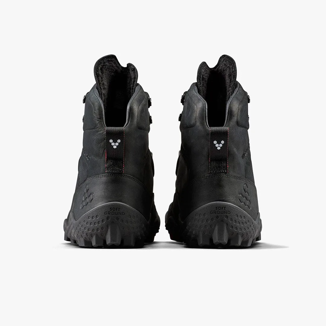 Ботинки Vivobarefoot Tracker Winter III SG — женская модель, чёрный, фото 5