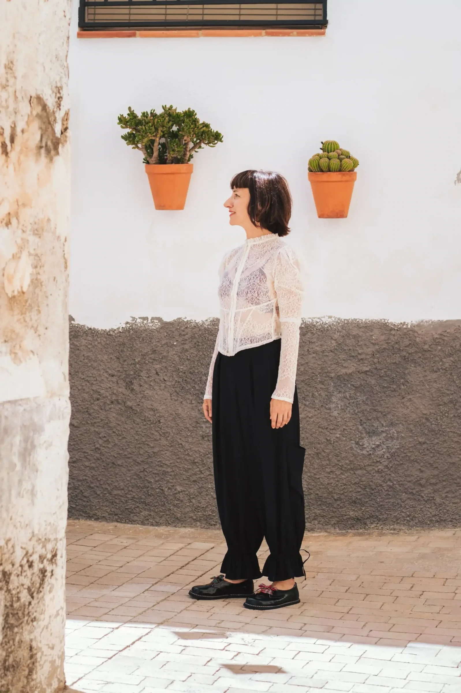 Босоногие туфли Sambas the bambas Lou — чёрные, фото 14
