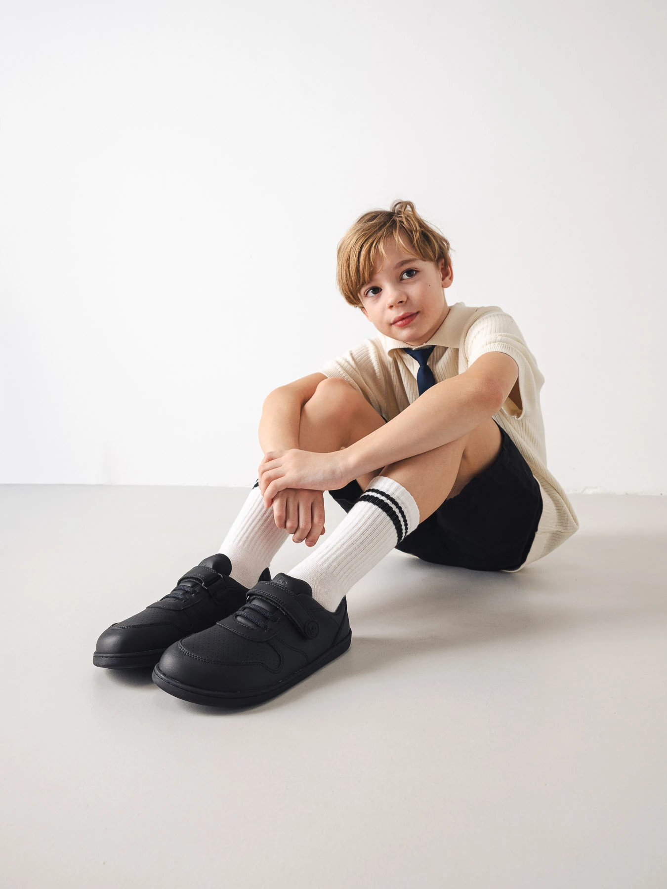 Детские босоногие кроссовки Be Lenka Scoot Junior - полностью чёрный, фото 6