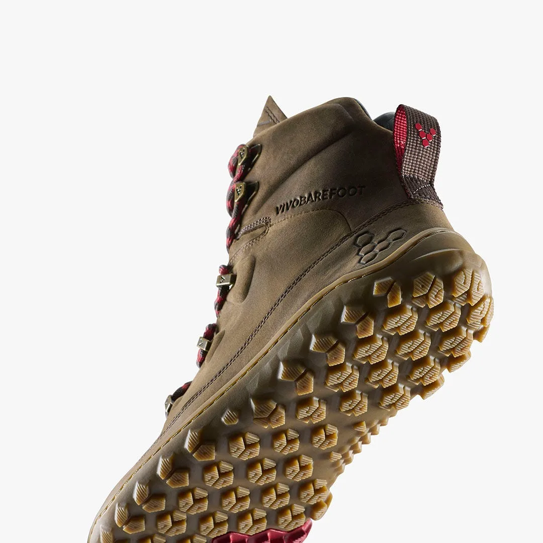 Ботинки Vivobarefoot Tracker Leather AT II — женская модель, коричневый, фото 6
