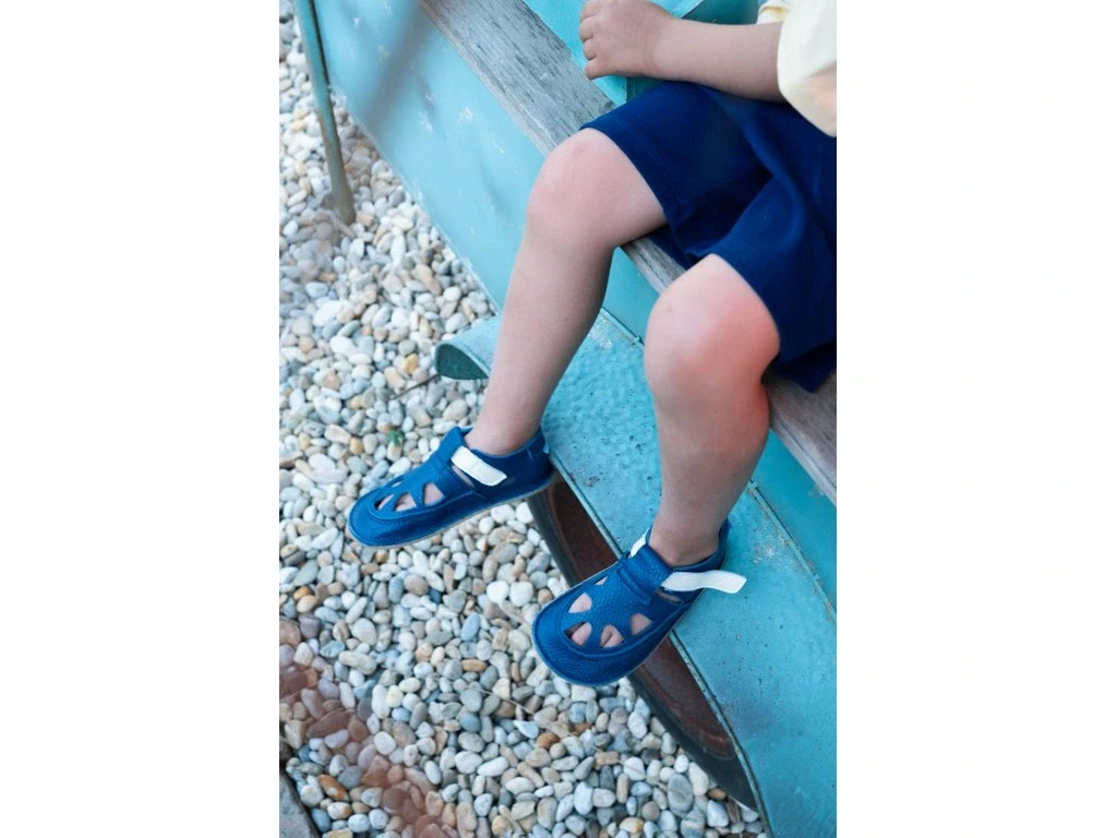 Сандалии Baby Bare Summer Perforation — синий (детские), фото 2