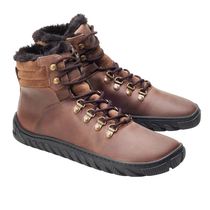Женские ботинки ZAQQ QUDDLY Winter Dark Brown (тёмно-коричневый цвет) — фото 1 из 4