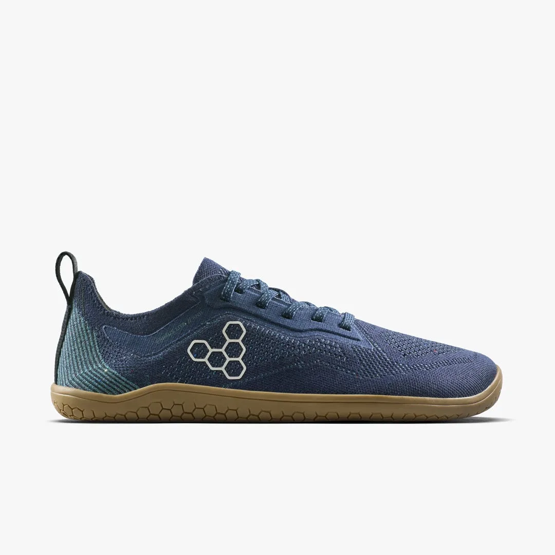 Кроссовки Vivobarefoot Primus Lite Knit Natural — мужская модель, тёмно-синий — фото 1 из 7
